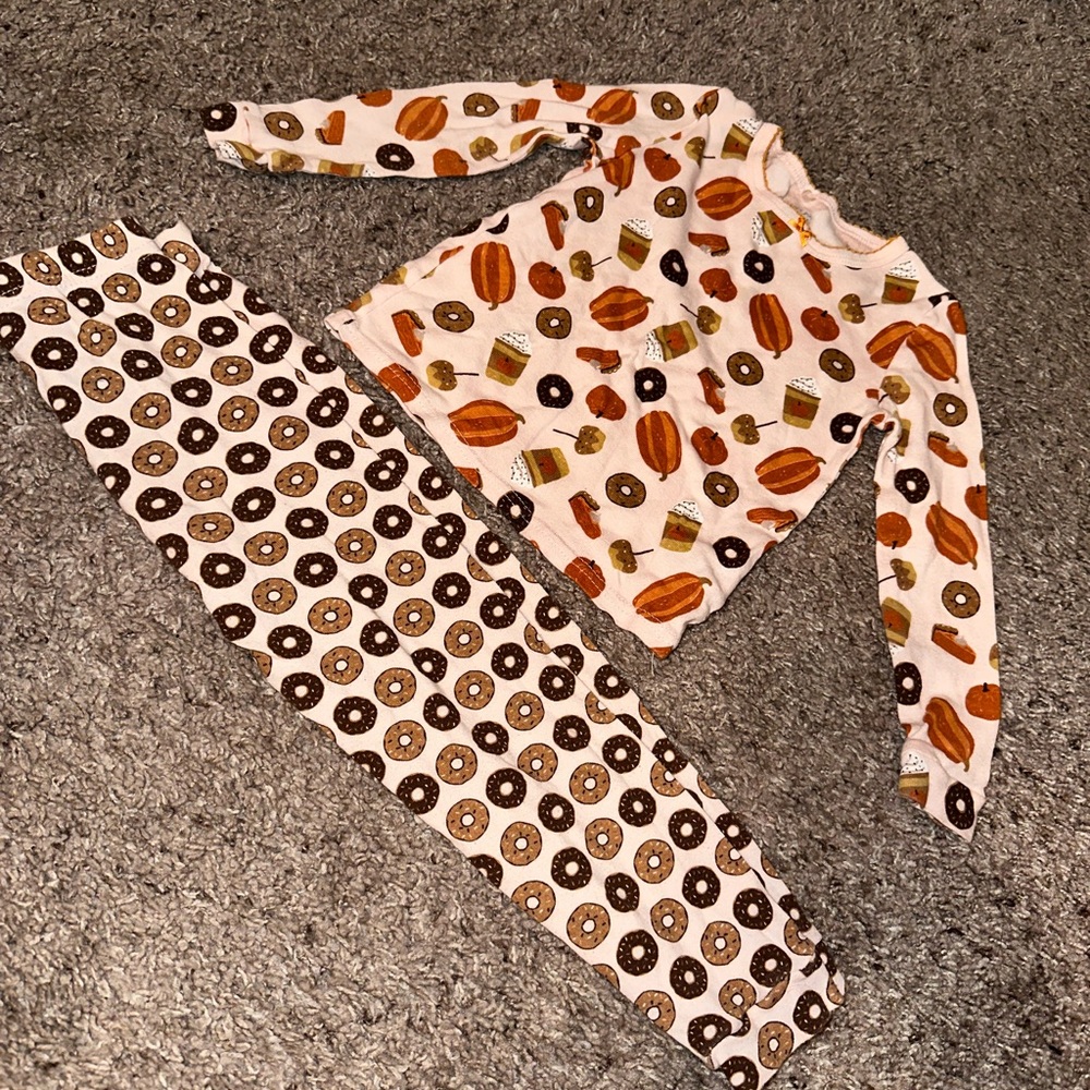 Fall Pajama Set